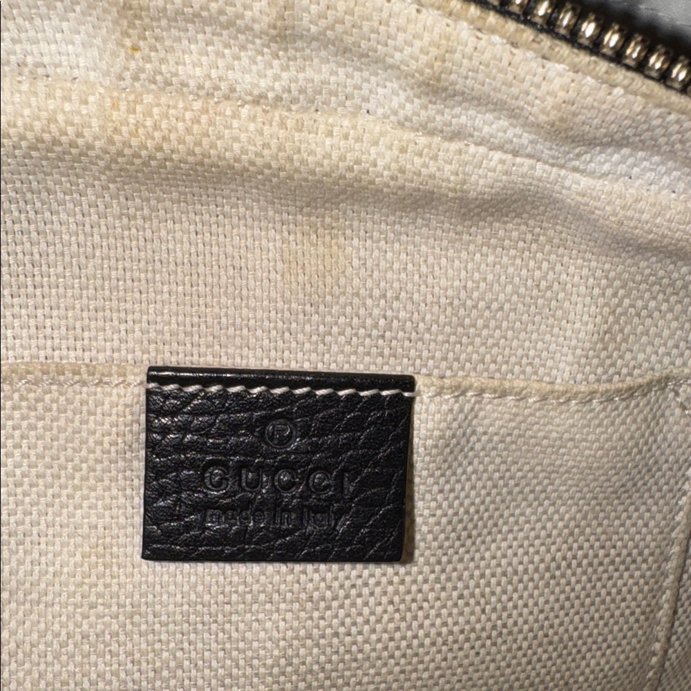 Gucci Black Leather Crossbody Bag - Picture 6 of 7